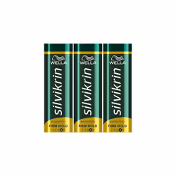 Wella Silvikrin Hairspray Firm Hold, 250 ml (Pack of 3)