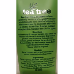 XBC Tea Tree Facial Scrub, 250 ml (Pack of 3)