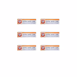 Arm & Hammer Extra White Care Baking Soda Toothpaste Gentle Daily Whitening (Pack of 6)