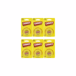 Carmex Lip Balm Original pot (Pack of 6)