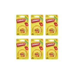 Carmex Lip Balm Pot (Cherry) (NOT LL) (Pack of 6)
