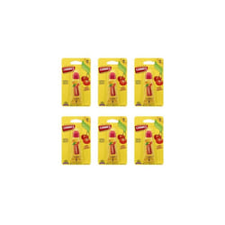 Carmex SPF15 Cherry Lip Balm Tube 10g (C13) (Pack of 6)