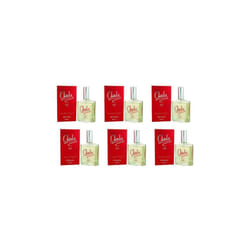 Charlie Eau de Toilette - Red - 100 ml (Pack of 6)