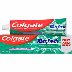 Colgate Max Fresh Toothpaste With Cooling Crystals, Clean Mint, 100ml (Pack of 6)