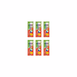 Colgate T/Brush Premier Clean Medium (4 brushes in a pack) (Pack of 6)