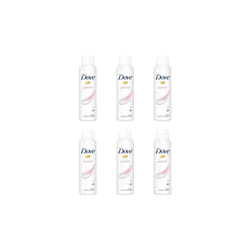 DOVE ANTIPERSPIRANT DEODORANT POWDER WOMEN 150ML (Pack of 6)