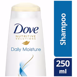 Dove Daily Moisture Shampoo (NOT 2IN1) - 250ml (Pack of 6)