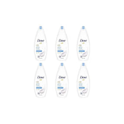 Dove Gentle Exfoliating Body Wash 250ml (Pack of 6)