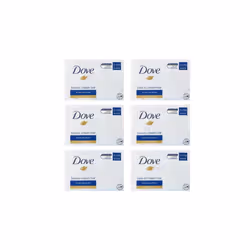 Dove Original Beauty Cream Bar, 2x100g (Pack of 6)