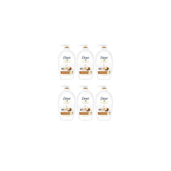 6xDove Purely Pampering SHEA BUTTER Beauty Cream Hand Wash 250ml