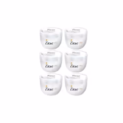 Dove Silky Nourishment Body Cream 300ml (Pack of 6)