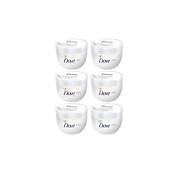 Dove Silky Nourishment Body Cream 300ml (Pack of 6)