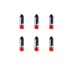 Gillette Normal/Regular Basic Foam 200ml (Pack of 6)