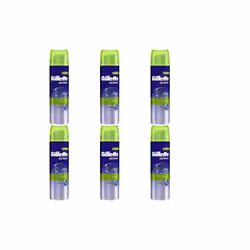Gillette Series Sensitive Skin Shaving Gel , 200ml (Pack of 6)