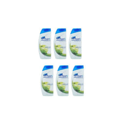 Head & Shoulders Anti-Dandruff Shampoo Apple Fresh Hydrates Softens Hair 250ml (Pack of 6)