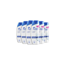 Head & Shoulders Anti-Dandruff Shampoo, 250 ml Classic Clean (Pack of 6)