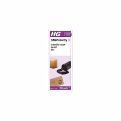 HG Stain Away No. 3 Textile Removes Candle Wax, Resin, Tar Stains & More 50ML   422005106 (Pack of 6)