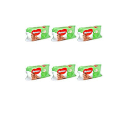 Huggies Natural Care Baby Wipes aloe vera (Pack of 6)
