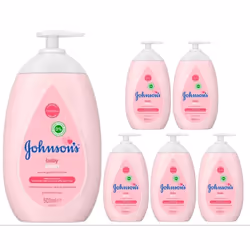 Johnson's Baby Lotion, 500ml (Pack of 6)