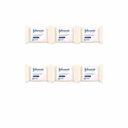 Johnson's Makeup Be Gone Extra-Sensitive Wipes, Pack of 25 (Pack of 6)