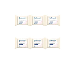 Johnson's Makeup Be Gone Extra-Sensitive Wipes, Pack of 25 (Pack of 6)