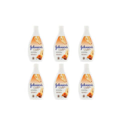 Johnsons vita rich oil infusion argan oil and shea butter 400ml (Pack of 6)