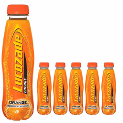6 x Lucozade Energy Orange 380ml