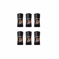 Lynx Dark Temptation, shower gel 250ml (Pack of 6)