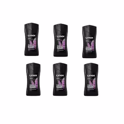 Lynx Excite Shower Gel, 225ml (Pack of 6)