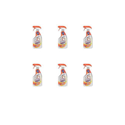 Mr Muscle Kitchen Cleaner Citrus Platinum Antibacterial Kitchen Spray, 750ml (Pack of 6)