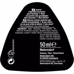 Nivea Men Black and White Invisible Deodorant Roll on 50 ml (Pack of 6)