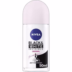 Nivea Roll On Black &White Female Clear 50ml (Pack of 6)