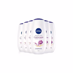 Nivea Shower Cashmere & Cotton 250ml (Pack of 6)