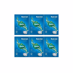 Radox Muscle Soak Bath Salts 400g (Pack of 6)