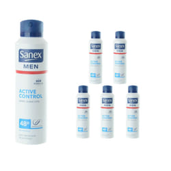 Sanex Deo 200Ml Men Active Control (New Pack) (Pack of 6)