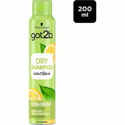 Schwarzkopf got2b Fresh It Up Extra Fresh Dry Shampoo 200ml (Pack of 6)