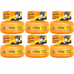 Schwarzkopf Got2b iStylers Texture Clay, 75ml (Pack of 6)