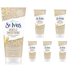 St. Ives Scrub Oatmeal Facial Mask 175 ml (Pack of 6)