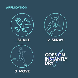 Sure Men Active Dry AntiPerspirant deo for men 48hr 200ml (Pack of 6)