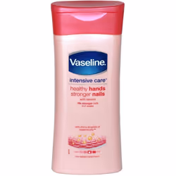 Vaseline Intensive Care Healthy Hands  Stronger Nails Lotion 200ml (Pack of 6)