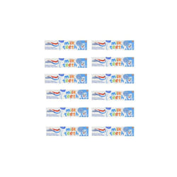 Aquafresh Milk Teeth 0-2 Years Kids Toothpaste, 50 ml (Pack of 12)