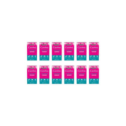 Carefree with Cotton Extract Breathable Pantyliners - Pack of 20 (Pack of 12)