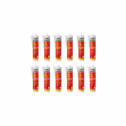 Everbuild Everflex Fire Mate Intumescent Sealant White 295ml    486028 - Pack of 12