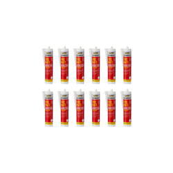 Everbuild Everflex Fire Mate Intumescent Sealant White 295ml    486028 - Pack of 12