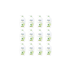 Dove Cucumber and Green Tea Caring Hand Wash, 250 ml (Pack of 12)