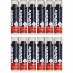 Gillette Normal/Regular Basic Foam 200ml (Pack of 12)