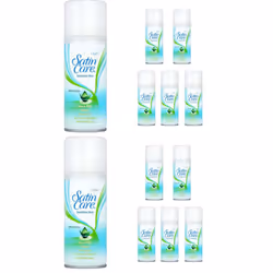 Gillette Satin Care Sensitive Skin Women's Shaving Gel, 75 ml (Pack of 12)