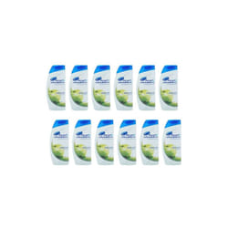 Head & Shoulders Anti-Dandruff Shampoo Apple Fresh Hydrates Softens Hair 250ml (Pack of 12)