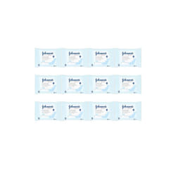 Johnson's Face Care Makeup Be Gone Moisturising Wipes, 25 Wipes (Pack of 12)