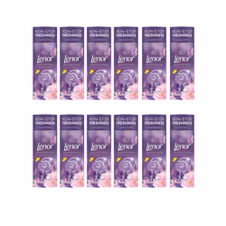 Lenor Laundry Perfume In-Wash Scent Booster Beads Exotic Bloom, Non-Stop Freshness, 176g (Pack of 12)